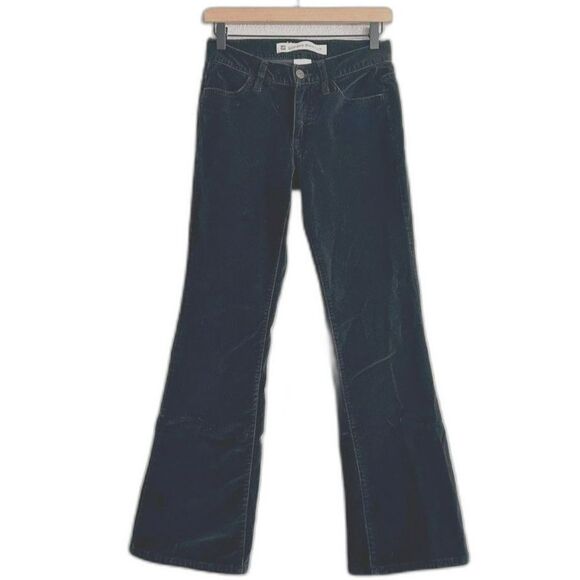 Y2K Gap Black Pants Low Rise Boot Cut Size 1R Stretch Soft Velvet Bottoms Soft - Picture 1 of 6